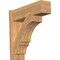 Ekena Millwork Balboa Block Smooth Outlooker, Western Red Cedar, 7 1/2"W x 24"D x 24"H OUT08X24X24BOA05SWR - alternate 1